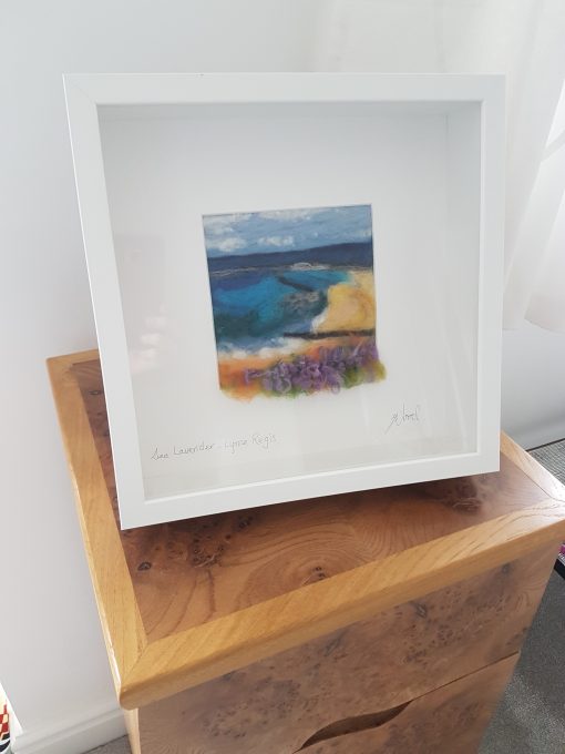 Sea Lavender, Lyme Regis.  2022. SOLD. - Image 2