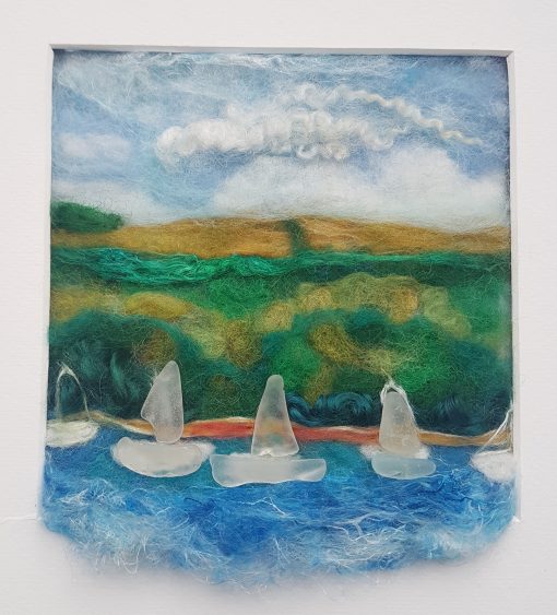 Fowey estuary, Cornwall.  2023. SOLD.