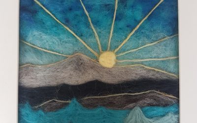 Picture Felting Workshop in Stroud 28th July.